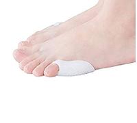 PEDIMEND Silicone Gel Tailor's Bunion Protector Sleeve - Helps to Prevent The Bunionette - Little Toe Protector - for Men & Women - Foot Care (Pinky Toe Separator, 2PCS)