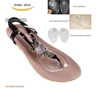PEDIMEND Silicone Gel Thong Sandal Spreader - Prevent Foot Burning/Cuticle/Corns/Callus - Reduce Foot Pain - Unisex - Foot Care (Flip-Flop Toe Guards)