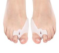 Pedimend Silicone Gel Thumb Valgus Protector & Bunion Adjuster - Absorbs Pressure & Eases Pain on Bunion Joint - Treat Hammer Toe - Avoid Shoe Friction - for Men & Women - Foot Care (2PAIRS - 4PCS)