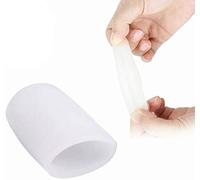 PEDIMEND Silicone Toe Protection Guard - Bunion Corrector - Prevent Painful Rubbing - Prevent Corn, Blisters - Unisex - Foot Care (Big Toe Cap, 4Pairs - 8PCS)