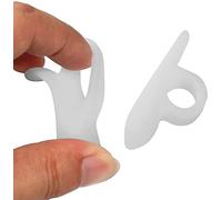Pedimend™ Toe Crest Pad Hammer Toe Straightener, Protectors Relieve Toe Pain - Provide Relief from Bent Toes - For Men and Women - Foot Care - UK SELLER (Single Loop Toe Splint, 1 PAIR)