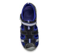 Pediped Boys Sahara Closed Toe Sandals, Black (Black King Blue), 5 Child UK