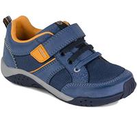 Pediped Justice Trainers, Blue (Navy Orange No), 9 UK Child