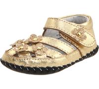 pediped Originals Emily Sandal (Infant), Gold, 0-6 Months