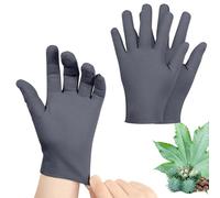 Pedobi 2 Pcs Castor Oil Pack Wrap for Hands, Organic Castor Oil Wrap Castor Oil Gloves for Wrist Arthritis and Carpal Tunnel(Oil Not Include)
