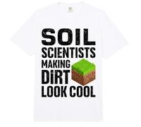 Pedology Soil Science Agriculturist Design Soil Scientist Comfort Colors Adult Heavyweight T-Shirt