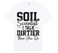Pedology Soil Science Agriculturist Design Soil Scientist Comfort Colors Adult Heavyweight T-Shirt