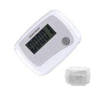 Pedometer for Walking, Digital Step Counter, 1.89x1.42x0.79 Inches LCD Display Monitor, Daily Target, Lightweight Sports Accessory, Ideal at Travel, Hiking, Swimming, Indoor Workouts Use