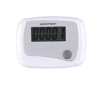 Pedometer for walking, pedometer on the ankle, digital LCD pedometer with daily target display for running, sports, swimming, hiking, outdoor adventures and indoor activities