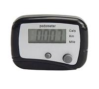 Pedometer For Walking | Small Walking Distance Miles/Km Pedometer | Step Counter With Clip For Fitness, Exercise, Travel