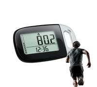 Pedometer for Walking Steps and Miles - Accurate Exercise Monitor with Large Digital LCD Display,3D Walking Pedometer Fitness Step Counter - for Seniors Outdoor Indoor Hiking Running Workout Travel Fi