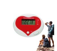 Pedometer for Walking Steps and Miles Digital LCD Display Heart Shape