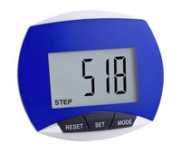 Pedometer Step Counter with Calories Burned Distance Counting Portable for Adults Kids Old Man, Blue
