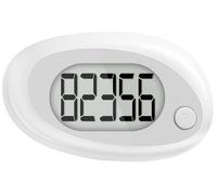 Pedometer Walking Simple 3D Step Counter with Clip and Lanyard, Activities Fitness Tracker Without Smartphone, Accurate Step Tracker for Women, Men, Seniors (White)