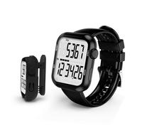 Pedometer Watch, Multi-Function Pedometer for Walking Steps and Miles, 3D Super Accurate Step Counter, Track Steps for Men Women Seniors, Black