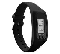Pedometer Watch - Smartwatch with Large Screen 25 x 2.7 cm | Calorie Pedometer with LCD Display | Light Step Sports Technology for Daily Travels, Weekend Moves, P