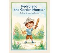 Pedro and the Garden Monster: A story to read and color
