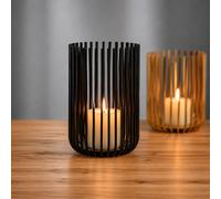Pedro candle holder matte black Philippi