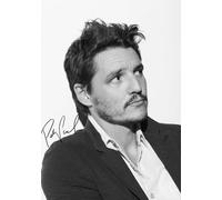 Pedro Pascal Autographed Signed A4 Photo Print