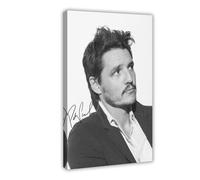 Pedro Pascal Poster Canvas Poster Bedroom Decor Landscape Office Room Decor Gift 24x36inch(60x90cm)