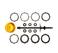 Pedro´s Pro 10 Adapters Bottom Bracket Socket One Size Gold