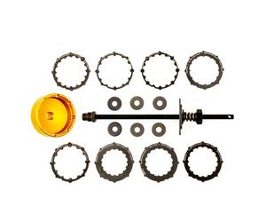 Pedro´s Pro 10 Adapters Bottom Bracket Socket One Size Gold