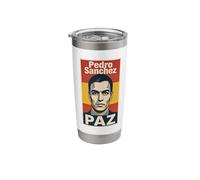 Pedro Sanchez Paz Peace Stainless Steel Insulated Tumbler