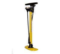 Pedro's Unisex Adult Super Prestige Floor Pump - Yellow/Black Sports Outdoor Ind