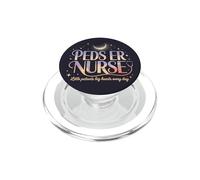 Peds ER Nurse Phone Grip Celestial Moon Nursing Gift PopSockets PopGrip for MagSafe