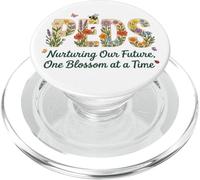 PEDS Helping Little Ones Bloom Work Pediatrics Nurse Spring PopSockets PopGrip for MagSafe