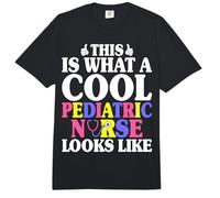 PEDS Nursing This is What a Cool Pediatric Nurse Looks Like Comfort Colors Adult Heavyweight T-Shirt