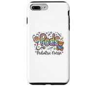 Peds Pediatric Nurse Leopard Print Healthcare Case for iPhone 7 Plus/8 Plus