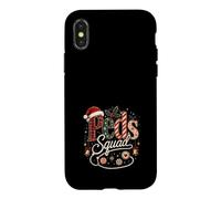Peds Squad Christmas Vintage Pediatric Nurse Stethoscope Case for iPhone X/XS