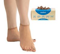 Pedsox, 100pcs Disposable Hygienic Try On Socks, Comfort Line, Unisex, One Size, Nude