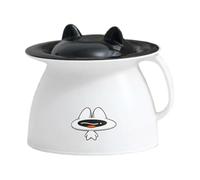 Pee Bottle for Kids with Lid and Handle 1.5L Cat Portable Chamber Pot