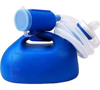 Pee Bottle, Urine Bottles for Men Portable Potty Pee Bottle 2000ML for Men's Urinal Home Camping Car Travel with 1.6m Long Tube