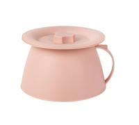 Pee Bucket - 1.5L Toilet Pot with Lid Handle, Travel Urinal Container | Covered Waste Pot, Carry Handle Relief Bucket For Outdoor Men Women Boys Youth Teens Wife Husband Son Daughter Family Friends