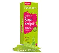 PEE BUDDY Portable Female Urination Device | Disposable Female Urinal Funnel | Travel, Camping, Hiking and Outdoor Activities | Discreet and Compact Stand and Pee Funnel for Women, Girls (40 Funnels)