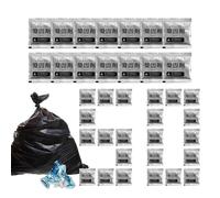 Pee Gel - 7x7cm Poop Gel, Urine Absorbent Powder | 50 Pieces Solidifier Absorbent Liquid Waste Solution Travel Backpacking Hiking Airplane Flights Outdoor Camping Road Boat Voyages Car Trips 800ml