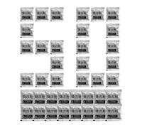 Pee Gel,Poop Gel for Portable Toilet, 50 Pieces Solidifier Absorbent Liquid Waste Solution for Travel, Backpacking, Outdoor Camping, Airplane Flights, Road, Boat Voyages, Use 7x7cm