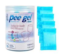 Pee Gel Poop Gel, Liquid Absorbent Solidifier, Portable Toilet Waste Jel, 40 Pieces with Odor Control, Ideal for Backpacking, Airplane Flights, Hiking, Boat, Voyages, Road, Outdoor and Travel