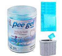 Pee Gel, Portable Toilet Poop Gel, 1.38x1.97 inches 40 Pieces Liquid Absorbent Solidifier, Ideal for Trips, Backpacking, Airplane Flights, Hiking, Boat Voyages, Road, and Outdoor Travel