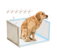 Pee Pad Holder for Dogs Waterproof Potty with High Walls