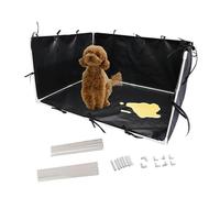 Pee Pad Holder Mat | Puppy Training Tray with Splash Guard - Waterproof Puppy Pee Pad Holder for Small Medium Corgie French Bulldog