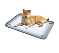 Pee Pad Holder,Spillproof Non-Slip Leak-Proof Silicone,Indoor Puppy Pee Pad Holder - for Home Dorm Bedroom Living Room Floor Blanket