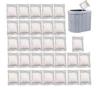 Pee Powder 30pcs Portable Toilet Absorbent Gel Urine Gel Absorbent Powder Sachets for Adults Suitable for Fishing Hiking Traffic Jams