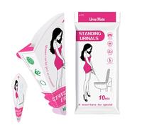 Pee Standing Up for Women - Paper Pee Funnel - Foldable Spill Proof Paper Container Waterproof for Road Trips Hospital Outdoor Events Adventure