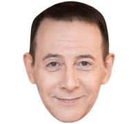 Pee-wee Herman (Smile) Celebrity Mask, Flat Card Face, Fancy Dress Mask