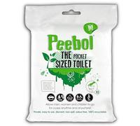 Peebol by SHEWEE - The Pocket-Sized Toilet - Rapidly Turns 1L of Urine into an Odourless & Solid Gel. Made in the UK, Disposable Urinal Bag for Everyone. Festival, Camping, Car & Travelling Essentials