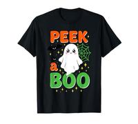 Peek-a-boo halloween funny ghost T-Shirt